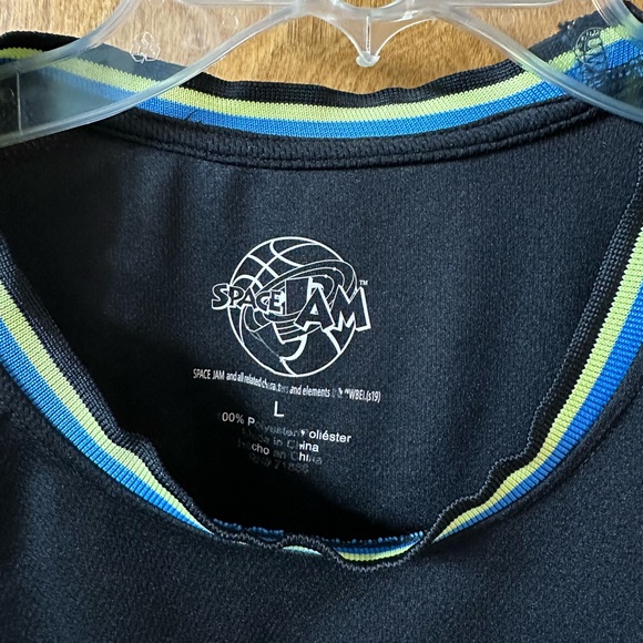 Men's Space Jam Monstars Basketball Jersey Size Large Black - Picture 3 of 3